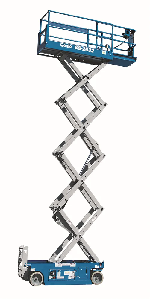 Sakslift, elektrisk 10 meter 0,82 bredde